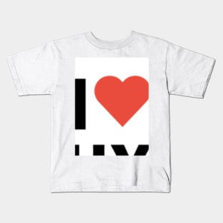 I Love User Experience Kids T-Shirt